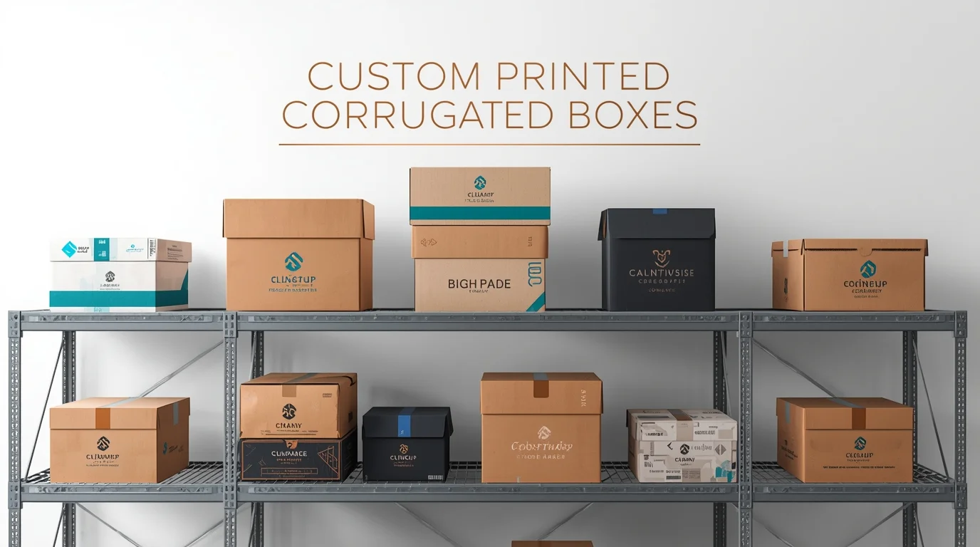 CUSTOM PRINTED CORRUGATED BOXES: Transform Your Packaging Into Your Strongest Marketing Tool