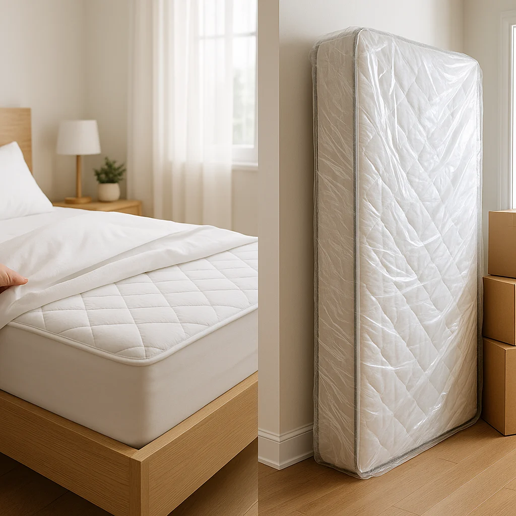 Best Mattress Covers for Moving vs. Sleeping | Anchor Box Houston